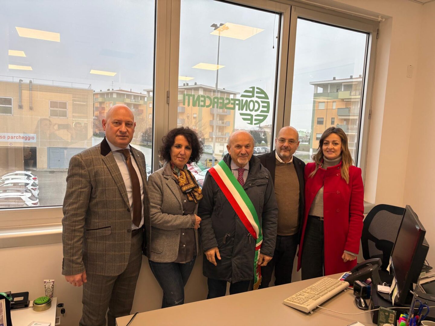 Città di Vallefoglia: inaugurata al “Centro Commerciale Arcobaleno” di Montecchio la nuova sede Confesercenti