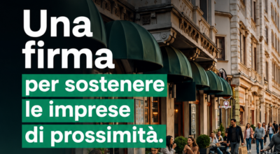 Rigenerazione urbana e sostegno al commercio di prossimità: sostieni con la tua firma la proposta di legge di Confesercenti Nazionale