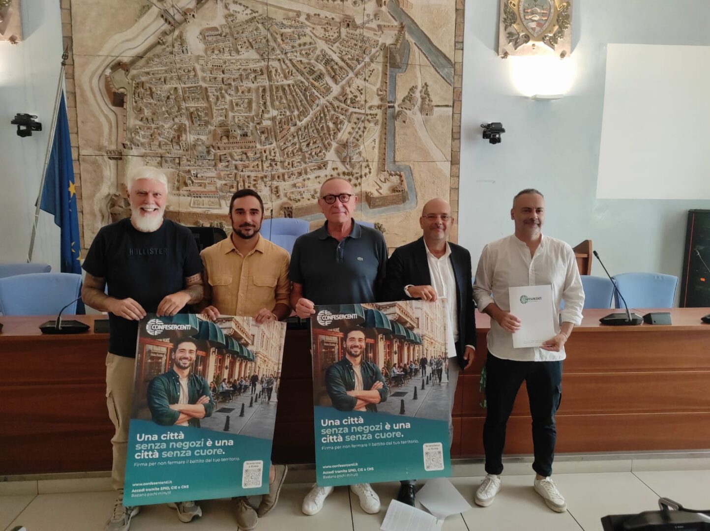 Confesercenti presenta i conti. La contabilità territoriale del processo di desertificazione